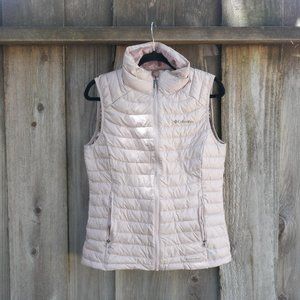 Columbia Pink Powderlite Down Vest